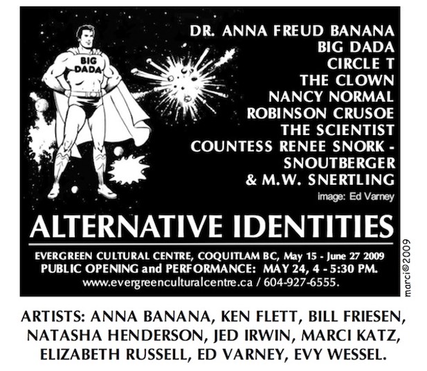Alternative Identities invitation